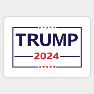 Trump 2024 America First Magnet